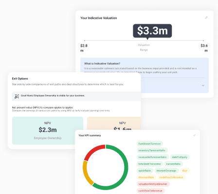 Financial tools for exit paths